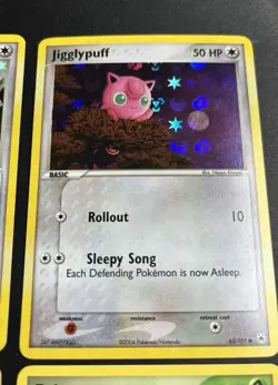 Pokemon TCG EX Hidden Legends 9 Card Lot Jigglypuff Tentacruel Swalot Loudred - Image 2