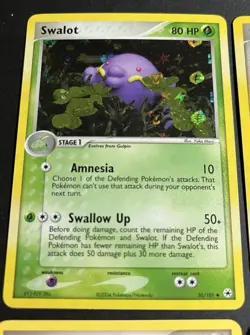 Pokemon TCG EX Hidden Legends 9 Card Lot Jigglypuff Tentacruel Swalot Loudred - Image 4