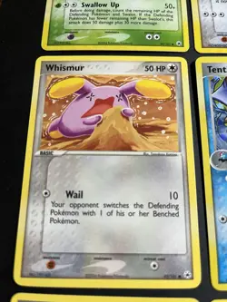 Pokemon TCG EX Hidden Legends 9 Card Lot Jigglypuff Tentacruel Swalot Loudred - Image 5