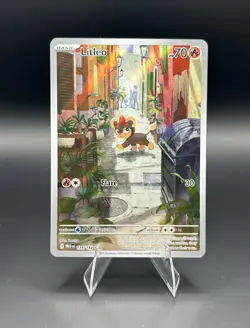 Pokemon Mega Evolution - Litleo 139/132 Illustration Rare - Image 1