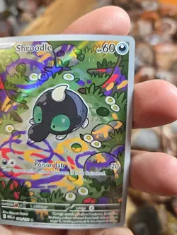 Pokemon TCG Shroodle 149/132 Mega Evolution Illustration Rare Full Art - Image 3