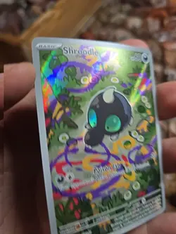 Pokemon TCG Shroodle 149/132 Mega Evolution Illustration Rare Full Art - Image 5