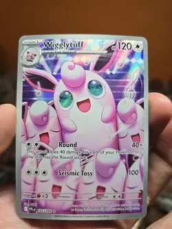 Pokemon TCG PHANTASMAL FLAMES Wigglytuff Illustration Rare 105/094 Pack Fresh NM - Image 1