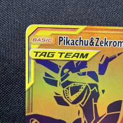 NM Pokemon TCG Pikachu & Zekrom GX Sun & Moon SM248 Holo Promo Promo - Image 3
