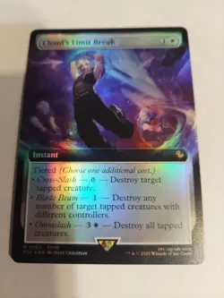 Cloud's Limit Break (Extended Art) Commander: Final Fantasy Foil - Image 1
