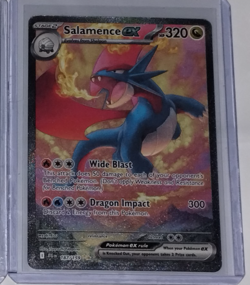 Salamance EX 187/159 Journey Together SIR Pokemon TCG pack fresh - Image 1