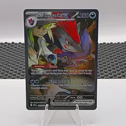 Pokemon N's Zoroark EX Special Illustration Rare Holo 185/159 Journey Together - Image 1