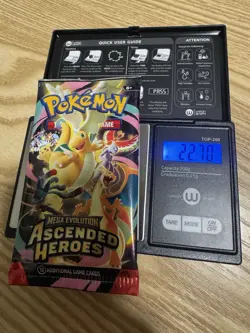 VERY HEAVY! GOD PACKU 22.70g Ascended Heroes Pokemon TCG Booster (SEALED) - Image 1