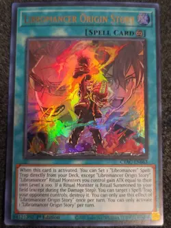 Yu-Gi-Oh! Libromancer Origin Story Ultra Rare CYAC-EN063 - Image 1