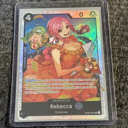 Rebecca OP05-091 - One Piece TCG - SR NM Super Rare Near-Mint Foil English - Image 1