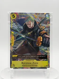 Roronoa Zoro OP07-113 UC Foil Illustration Box Vol.3 One Piece Promo SEALED - Image 1