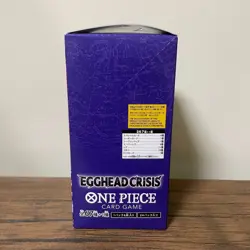 ONE PIECE Card Game Extra Booster EGGHEAD CRISIS [EB04] Box from Japan New - Image 2