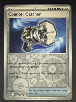 Counter Catcher #160/182 Reverse Holo SV04: Paradox Rift Pokemon Card TCG - Image 1