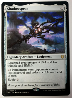 Shadowspear - MTG Theros Beyond Death - Rare - 236 NM - Image 1