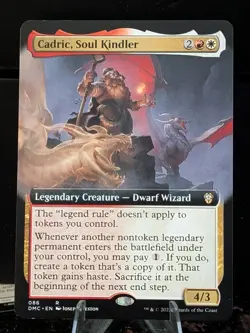 Cadric, Soul Kindler (Extended Art) Commander: Dominaria United Regular - Image 1
