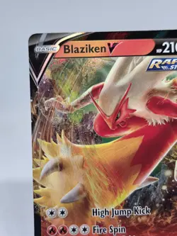 Pokemon TCG Blaziken V Chilling Reign 020/198 Holo Ultra Rare Rapid Strike Stamp - Image 2