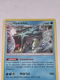 Pokemon Gyarados 20/70 Holo Rare Dragon Majesty - Image 3