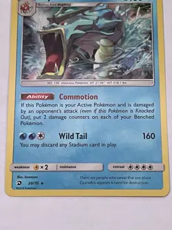 Pokemon Gyarados 20/70 Holo Rare Dragon Majesty - Image 4