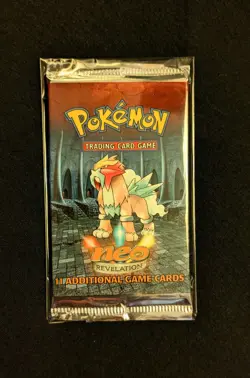 Pokemon Entei Neo Revelation Booster Pack WOTC (LightU) Read desc - Image 1