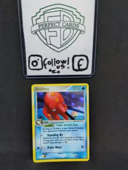 POKEMON EX FORZE SEGRETE OCTILLERY HOLO STAMPED 10/115 LP ENG - Image 1