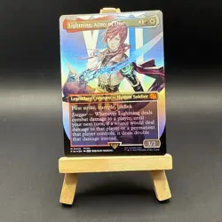 Lightning, Army of One (0400) (Borderless) Final Fantasy Foil - Image 1