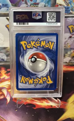 PSA 8 Houndour 2004 EX Team Rocket Returns 59/109 Reverse Holo Pokemon Stamped - Image 2