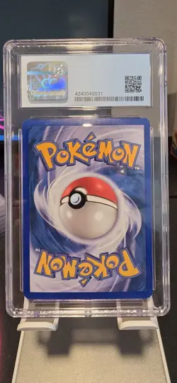 2005 POKEMON EX DELTA SPECIES #18 VAPOREON-REVERSE FOIL PSA 9 #18 - Image 2