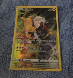 CUDDLE BUDDY PIKACHU TG05/TH30 LOST ORIGIN TRAINER GALLERY POKEMON TCG- NM-MINT - Image 1