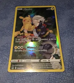 CUDDLE BUDDY PIKACHU TG05/TH30 LOST ORIGIN TRAINER GALLERY POKEMON TCG- NM-MINT - Image 3