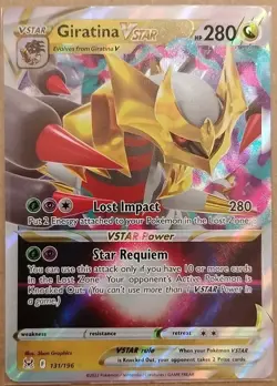 Giratina VSTAR - 131/196 - Pokemon Lost Origins Sword Shield NM - Image 1
