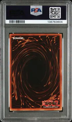 YU-GI-OH! yugioh Tri-Horned Dragon LOB-000 Secret Rare 1st Edition PSA9 - Image 4