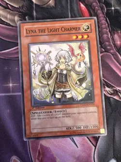 Lyna the Light Charmer TSHD-EN024 Common 1st Edition LP Yugioh - Image 1