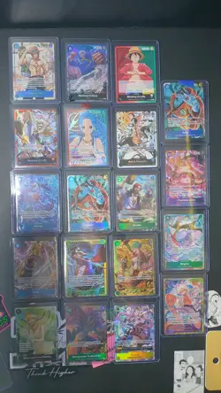 One Piece TCG AA, AAL, SEC Card Lot! M/NM - Image 1