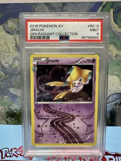Pokemon Card Jirachi RC13/RC32 Holo Generations Radiant Collection PSA 9 MINT - Image 1