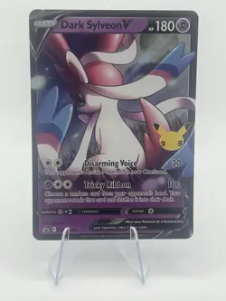 Dark Sylveon V SWSH134 SWSH: Sword & Shield Promo Cards Holo - Image 1