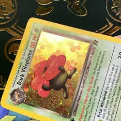 Pokemon TCG Dark Vileplume 13/82 1st Edition Holo Rare WOTC Card LP - Image 4