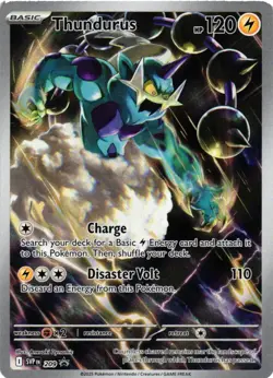 Thundurus - Holo 209 SV: Scarlet & Violet Promo Cards NM - Image 1