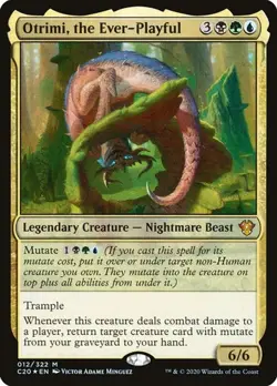 Otrimi, the Ever-Playful - Foil Commander 2020 LP MTG - Image 1