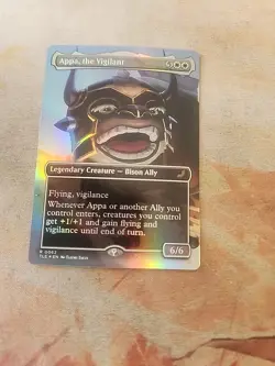 Appa, The Vigilant Borderless Foil Avatar The Last Airbender MTG NM - Image 1