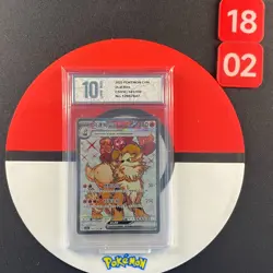 Pokemon TCG S-Chinese Arcanine ex CSV3C 141/130 SR Grade10 - Image 1
