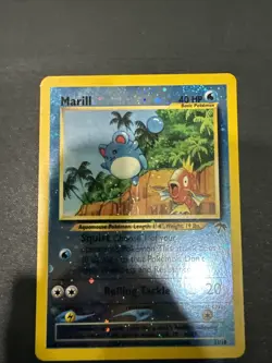 Pokemon - Marill 11/18 - Holo - Southern Islands Eng - NM - No Shining Charizard - Image 2