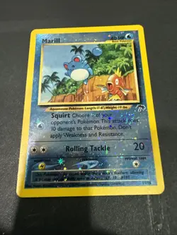 Pokemon - Marill 11/18 - Holo - Southern Islands Eng - NM - No Shining Charizard - Image 3