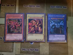 YUGIOH EGYPTIAN GOD LC01 SET ULTRA LIMITED ED NM 1996 - Image 1
