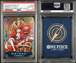 PSA 10 Monkey D. Luffy P-043 One Piece Weekly Shonen Jump Promo Card Japanese - Image 3