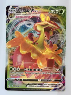 Flapple VMAX SWSH05: Battle Styles 019/163 Ultra Rare Pokemon Card - Image 1