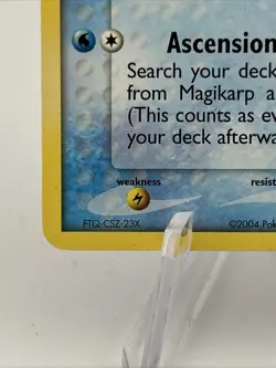 Pokemon TCG Magikarp EX FireRed & LeafGreen Card 67/112 Regular NM 2004 Vintage - Image 2