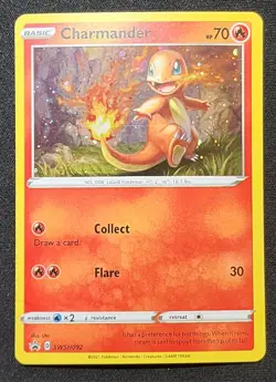 Charmander SWSH092 SWSH: Sword & Shield Promo Cards Cosmos Holo - Image 1