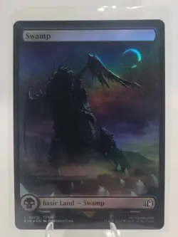 Swamp #0300 Full Art Foil Land MTG Final Fantasy NM - Image 1