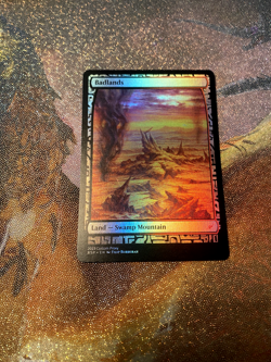 Badlands Fullart Foil Dual Lands HIGH QUALITY - Image 1
