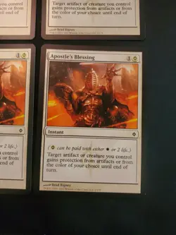 4x Apostle's Blessing New Phyrexia NM Magic The Gathering MTG Tcg X4 4 Playset - Image 5